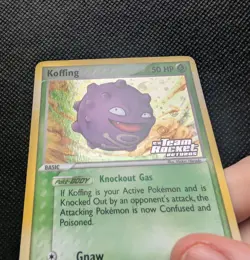 Koffing 61/109 Reverse Holo - Team Rocket Returns Ex Pokemon Card - NM - Image 2