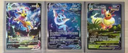 Vaporeon, Flareon, Jolteon VMAX Jumbo Cards (SWSH180, SWSH182, SWSH184) - Image 2