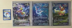 Vaporeon, Flareon, Jolteon VMAX Jumbo Cards (SWSH180, SWSH182, SWSH184) - Image 4