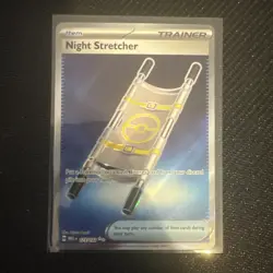 Pokemon TCG Mega Evolution Night Stretcher Full Art Trainer Card 173/132 - Image 1