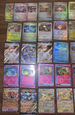 POKEMON Prismatic Evolutions 45 Card Lot: Master Ball, Poke Ball, Full Art, EX - Image 3