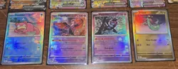 POKEMON Prismatic Evolutions 45 Card Lot: Master Ball, Poke Ball, Full Art, EX - Image 5