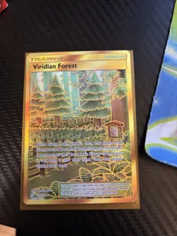 Viridian Forest - 256/236 - Pokemon Unified Minds Sun & Moon Secret Rare Card - Image 1