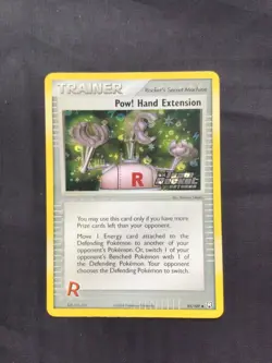 Pokemon Cards: EX Team Rocket Returns Reverse Holo: Pow! Hand Extension 85/109 - Image 1