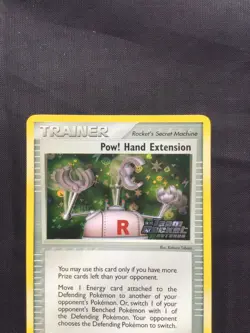 Pokemon Cards: EX Team Rocket Returns Reverse Holo: Pow! Hand Extension 85/109 - Image 2