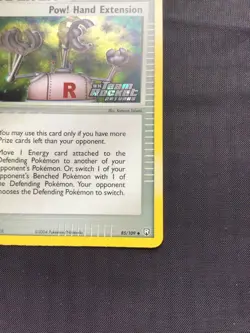 Pokemon Cards: EX Team Rocket Returns Reverse Holo: Pow! Hand Extension 85/109 - Image 5
