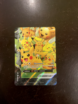 Pikachu V-Union Pokemon card - Image 4