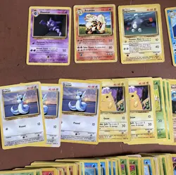 500 Base Set Vintage WOTC Pokemon Cards - Mixed Card Bundle Job Lot - MP - Image 2