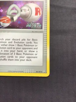 Pokemon Cards: EX Team Rocket Returns Reverse Holo: Pokemon Retriever 84/109 - Image 5