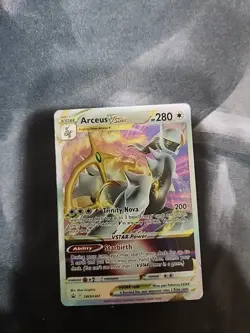 Pokemon Card - Arceus VSTAR Sword & Shield Promo SWSH307 Holo - Image 1