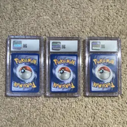 Pokemon CGC Graded 3 Cards Trapinch Kabuto Maxie Lot - Image 2