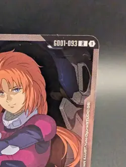 Marida Cruz GD01-093 R FOIL Newtype Rising Gundam Card Game - Image 2