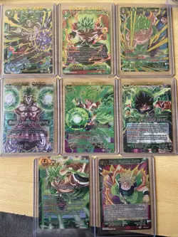 SS Broly Awakened Might Z Leader Foil Lot EVENT STAMP Dragon Ball Card Game NM - Image 1