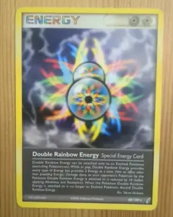 Pokemon Card - Double Rainbow Energy Crystal Guardians 88/100 Rare LP - Image 1