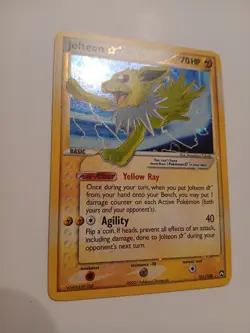 Jolteon Gold Star Holo Ultra Rare Vintage Pokemon Card 101/108 EX Power Keepers - Image 2