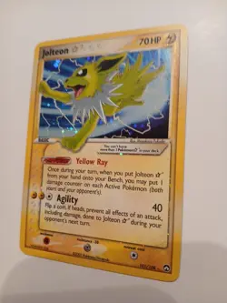 Jolteon Gold Star Holo Ultra Rare Vintage Pokemon Card 101/108 EX Power Keepers - Image 3