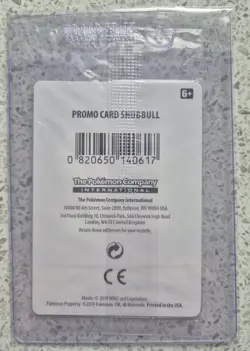Pokemon Card - Snubbull - Sealed Promo - Detective Pikachu- Black Star - SM200 - Image 2