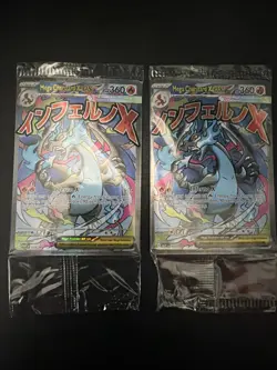 2 Sealed Mega Charizard x Ex 023 Promo Cards - Image 1