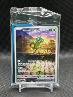 Teal Mask Ogerpon 123 Sv: Scarlet & Violet Promo Cards Holo - SEALED - Image 1