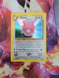 Blissey - 2/64 - Pokemon Neo Revelation Unlimited Holo Rare Card WOTC LP/NM - Image 1