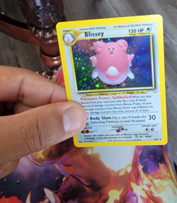 Blissey - 2/64 - Pokemon Neo Revelation Unlimited Holo Rare Card WOTC LP/NM - Image 3