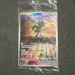 Teal Mask Ogerpon 123 Sv: Scarlet & Violet SEALED Promo Card Holo - Image 1