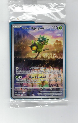 Teal Mask Ogerpon -123 SVP Promo SV: Scarlet & Violet Promo Cards NM/M--SEALED - Image 1