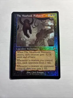 The Meathook Massacre Retro Frame Innistrad Remastered Foil MTG + 2 Bonus Rares! - Image 1