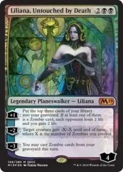 [1x] Liliana, Untouched by Death - Foil - SDCC 2018 Exclusive Near Mint, English - Image 1
