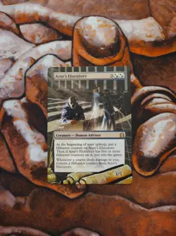 Magic the Gathering Azor's Elocutors Hand Painted Custom MTG Alter - Image 1
