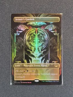 MTG Jetmir's Garden - Borderless Foil - SNC - Near Mint+ Condition - Image 1