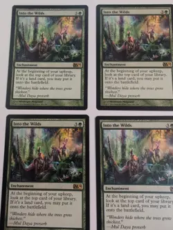 4x Into The Wilds MTG Magic 2014 Core Set (M14) Regular LP - Image 1