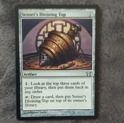 Magic: The Gathering Sensei's Divining Top Artifact 268/306 2004 Sutfin - Image 1