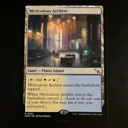 Wizards Meticulous Archive Murders at Karlov Manor Land Rare Regular 264 - Image 1