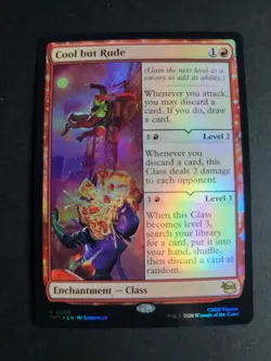 Cool but Rude (Foil) Rare MTG Ninja Turtles - Image 1