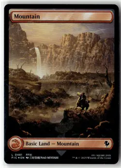 Mountain (Chocobo Track Foil) L Commander: FINAL FANTASY 481 NM - Image 1