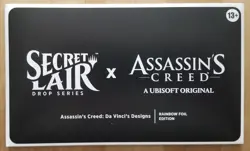 MTG Secret Lair Assassin's Creed Da Vinci's Designs Rainbow Foil Sealed NIB - Image 1