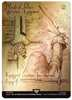 MTG Secret Lair Assassin's Creed Da Vinci's Designs Rainbow Foil Sealed NIB - Image 4