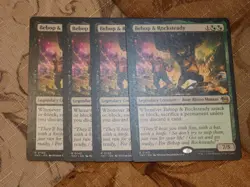 MTG Bebop & Rocksteady x4 Rare Teenage Mutant Ninja Turtles NM Low S&H - Image 1