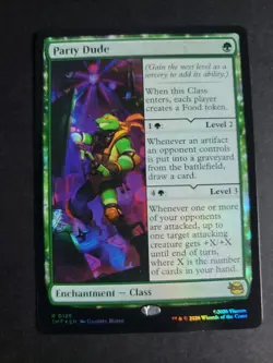 Party Dude (Foil) Rare MTG Ninja Turtles - Image 1