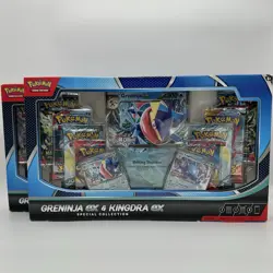 Lot of 2x Pokemon Greninja ex & Kingdra ex Special Collection Box – Sealed - Image 1