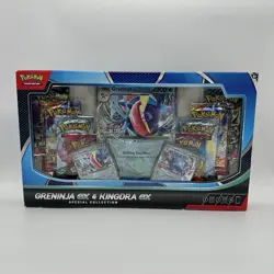 Lot of 2x Pokemon Greninja ex & Kingdra ex Special Collection Box – Sealed - Image 2