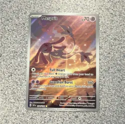 Pokemon TCG Mesprit 204/191 Sv08: Surging Sparks Holo Full Art Illustration Rare - Image 1