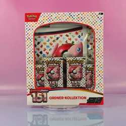 151 ORDNER KOLLEKTION POKEMON KARMESIN & PURPUR GERMAN OVP SEALED 1 - Image 1