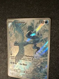 Pokemon TCG Scarlet And Violet Journey Together Articuno Full Art Holo 161/159 - Image 3