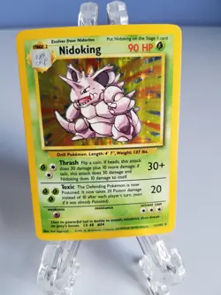 Pokemon TCG Nidoking Base Set 11/102 Holo 1999-2000 WOTC - Image 1