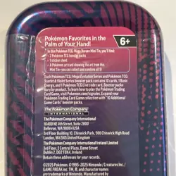 Pokemon TCG Mega Evolution Mega Heroes Mini Tin [Mega Latias] NEW SEALED 2 Pack! - Image 3
