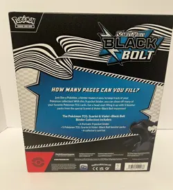 Pokemon TCG - Scarlet & Violet Black Bolt Binder Collection - Image 2