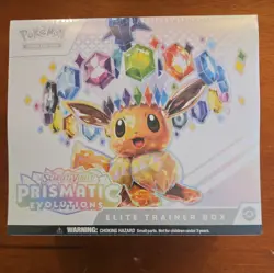 Pokemon TCG Prismatic Evolutions Elite Trainer Box ETB - Factory Sealed - Image 1