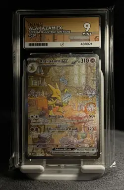 Pokemon S&V 151 Alakazam EX ✨201/165 ACE 9 (Mint) Fast Ship ✅ - Image 1